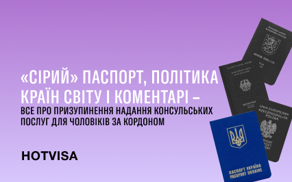«Серый» паспорт, политика стран мира и комментарии – все о приостановлении предоставления консульских услуг для мужчин за рубежом